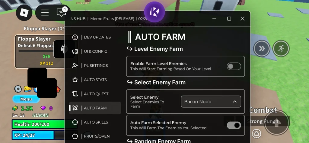 Auto Farm